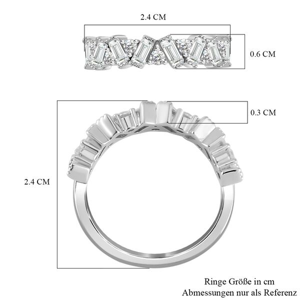 Moissanit Ring - 1,26 ct. image number 6