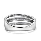 Lustro Stella - Weißer Zirkonia Ring, 925 Silber rhodiniert (Größe 18.00) image number 3