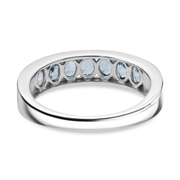 D&rsquo;joy AA Blauer Zirkon Ring 925 Silber rhodiniert (Gr&ouml;&szlig;e 19.00) ca. 1,82 ct image number 5
