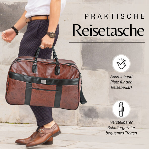 Reisetasche, braun image number 2
