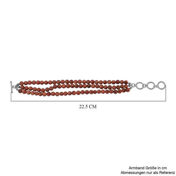 Gold Sandstein Armband, 18 cm - 30 ct. image number 5