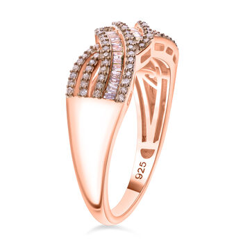 Nat&uuml;rlicher Champagner Diamant-Ring - 0,50 ct.