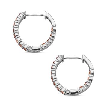 Champagner Kristall-Ohrringe - 10 ct.