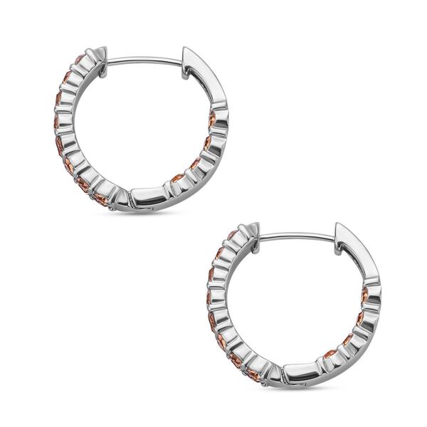 Champagner Kristall-Ohrringe - 10 ct. image number 4