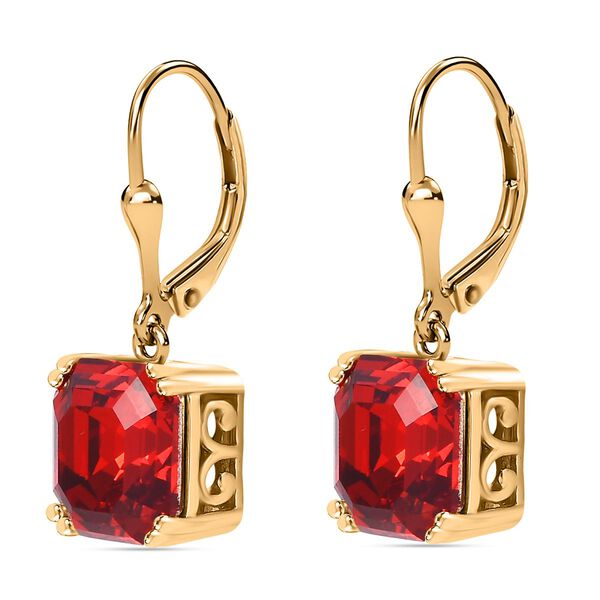 J Francis gefertigt mit SWAROVSKI- Scarlet Swarvoski Kristall Ohrringe image number 4