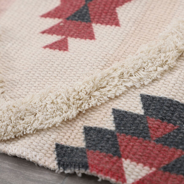 Tufting Teppich mit Quaste, Gr&ouml;&szlig;e: 57x90 cm, Mehrfarbigr image number 5