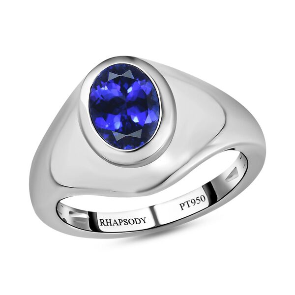 RHAPSODY - AAAA Tansanit-Ring, 950 Platin 9,47g  ca. 2,01 ct image number 4