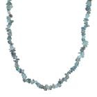 Grüner Apatit Halskette, flexibel, Reiner Edelstahl ca. 160.00 ct