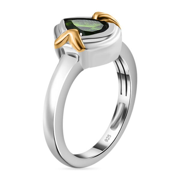 Natürlicher Chromdiopsid-Ring - 1,17 ct. image number 5
