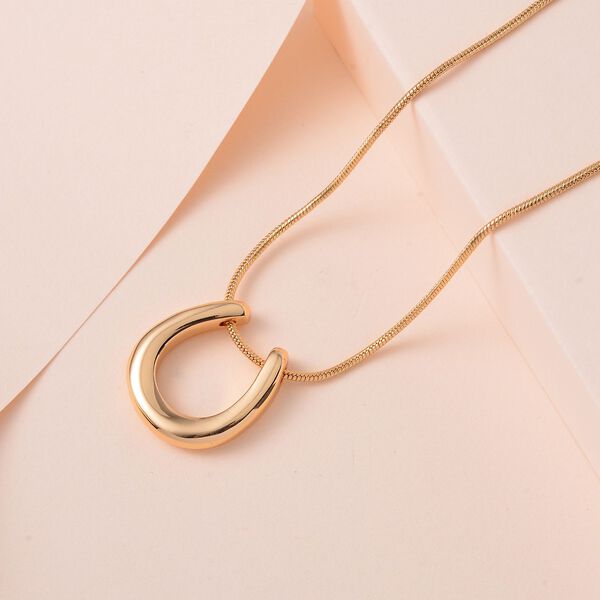 Huffeisen Halskette, ca. 50 cm, ca. 7,80g image number 2