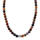 Ozean Jaspis Halskette ca. 50 cm ca. 365.00 ct