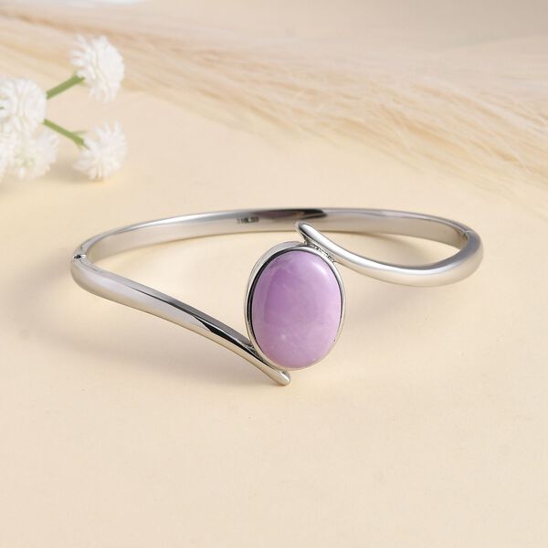 Phosphosiderit Armreif ca. 19 cm Edelstahl ca. 9.88 ct image number 2