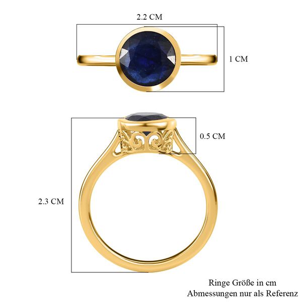 Masoala Saphir (Fissure gef&uuml;llt) Ring - 2,77 ct. image number 7