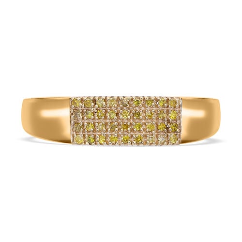 Gelber Diamant-Ring - 0,20 ct. image number 0