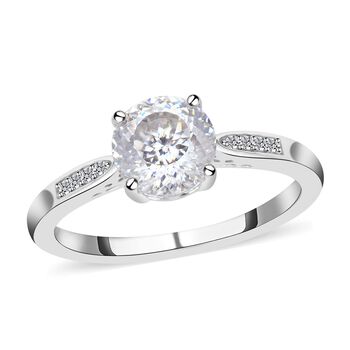 Moissanit-Ring - 2 ct.