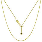 Verstellbare Venezianerkette, 925 Silber vergoldet, ca. 60 cm ca. 2,40g