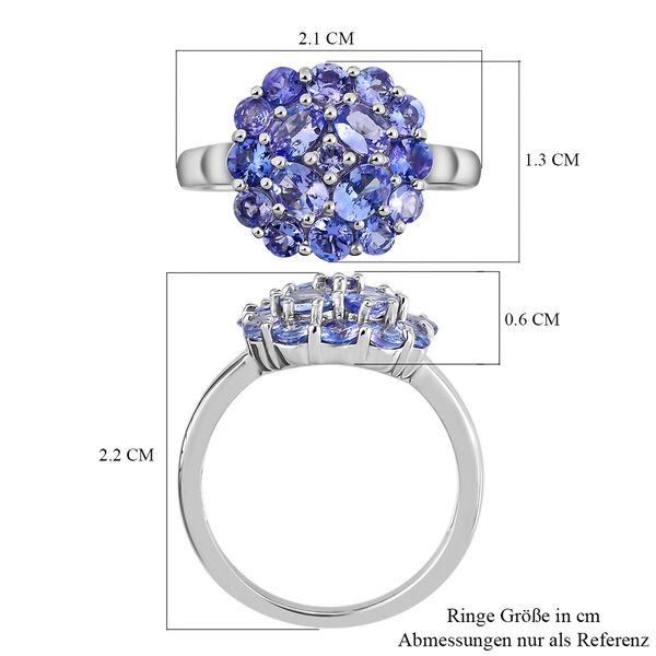 Tansanit Ring - 1,70 ct. image number 7