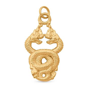 Drachen 1,21 Gramm Anh&auml;nger in 999 Gold