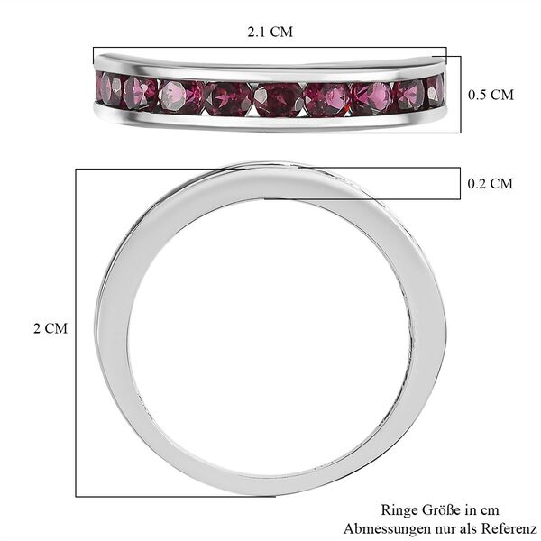 Rhodolith Granat Ring - 1,22 ct. image number 7