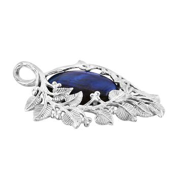 Royal Bali Kollektion- Labradorit Anh&auml;nger in 925 Silber - 41 ct.