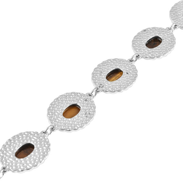 Gelbes Tigerauge-Armband, ca. 20 cm, ca. 19.30 ct image number 4