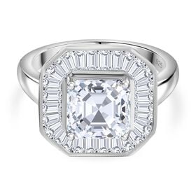 Moissanit Ring, ca. 3,51 ct