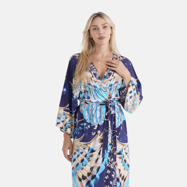  LA MAREY placement  print kimono image number 5
