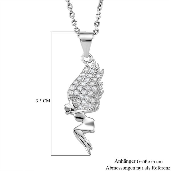 Moissanit Anh&auml;nger mit 50cm Kette - 0,24 ct. image number 7