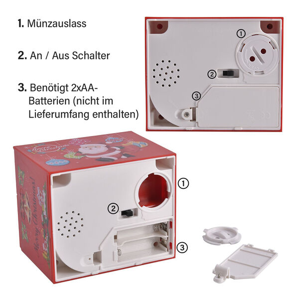 Weihnachtsmann Spardose image number 14