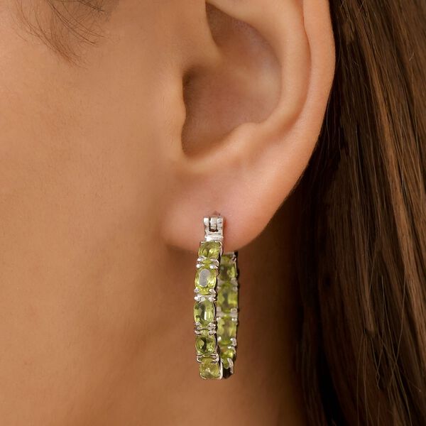 Peridot Inside-Out-Creolen image number 3