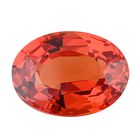 AAAA Sunset Sapphir Oval 8x6 1.66 ct