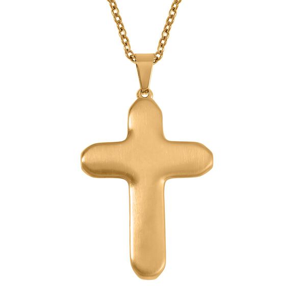 Howlit Halskette ca. 50 cm Reiner Edelstahl IP-Gelbbeschichtung ca. 7,00 ct. image number 5