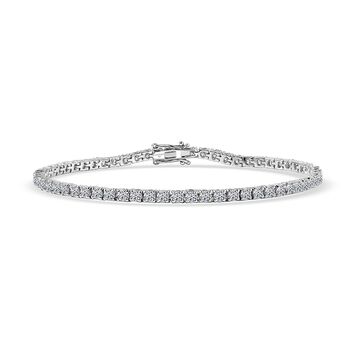 LUXURIANT SI-GH Labor Diamant 18,5cm Armband - 4 ct.