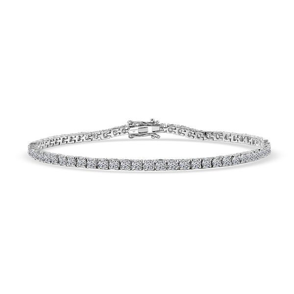 LUXURIANT SI-GH Labor Diamant 18,5cm Armband - 4 ct.