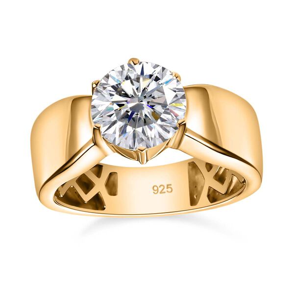 Moissanit Ring - 1,74 ct. image number 4