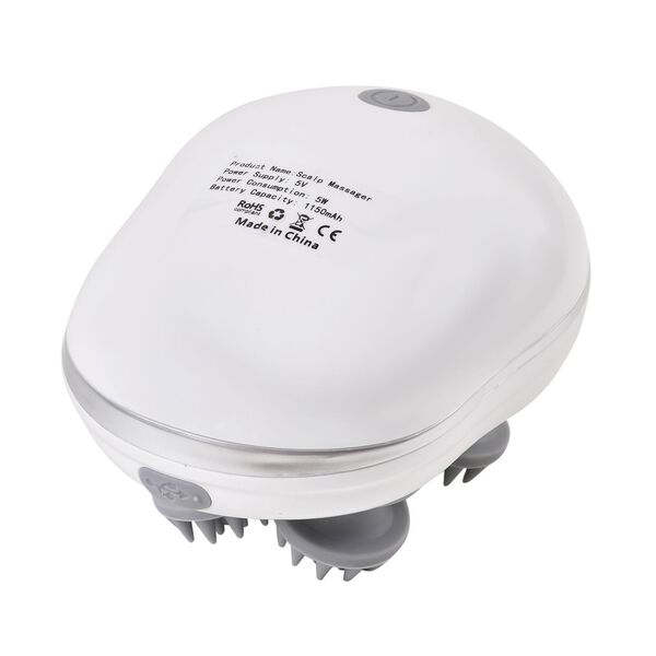 Kopfmassagegerät mit 4 Massageköpfen in weiß image number 10