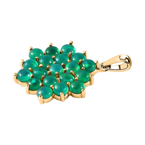 AA gr&uuml;ner, &auml;thiopischer Welo Opal-Anh&auml;nger - 2,95 ct. image number 6