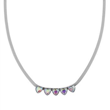 Kristall Halskette, 50 cm