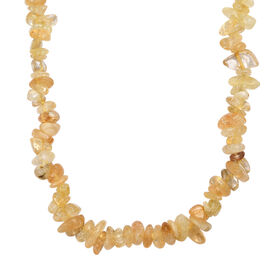 Citrin Halskette 76 cm ca. 329,00 ct.