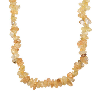 Citrin Halskette 76 cm ca. 329,00 ct.