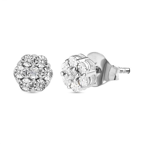Funkelnde Diamant-Ohrringe image number 0