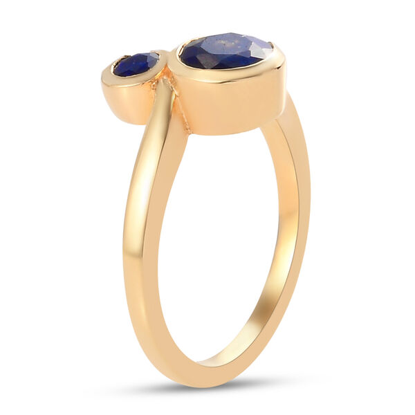 Masoala Saphir Bypass-Ring in Silber, 1,50 ct. image number 5