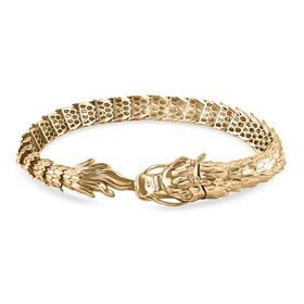 Royal Bali -375 Gold Drachen Armband ca. 19 cm ca. 20,30g