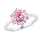 LUSTRO STELLA - Rosa Zirkonia Ring 925 Silber  ca. 1,90 ct image number 3
