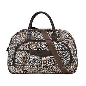 Kleine Reisetasche, Leopardenmuster