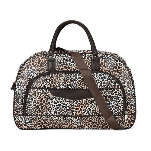 Kleine Reisetasche, Leopardenmuster image number 0