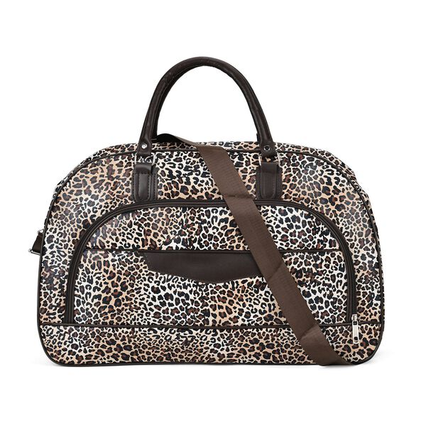 Kleine Reisetasche, Leopardenmuster