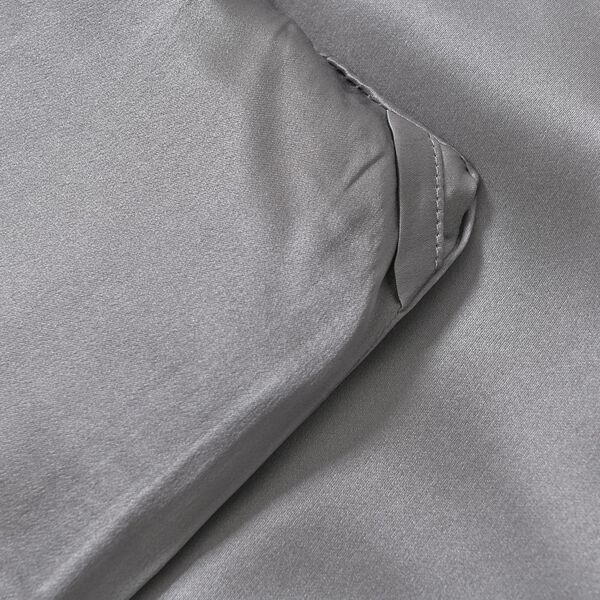 Serenity Night - Steppdecke aus 100% Maulbeerseide, 350gsm, Grau image number 11