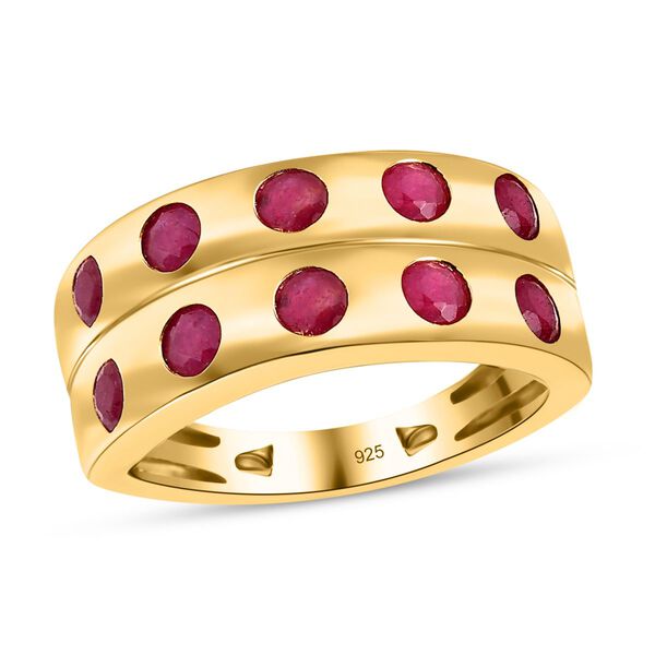 AA Afrikanischer Rubin (Fissure gefüllt) Ring - 1,63 ct. image number 4