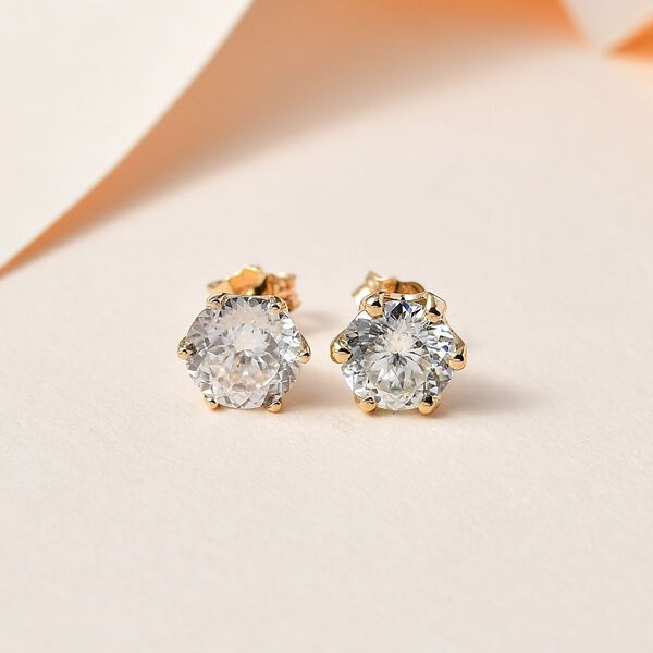 Moissanit Ohrringe- 1,48 ct. image number 5